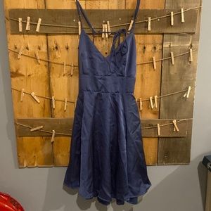Blue mini dress. Extra small. Bought from Lulu’s.